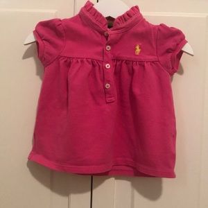 Baby Pink Ralph Lauren shirt